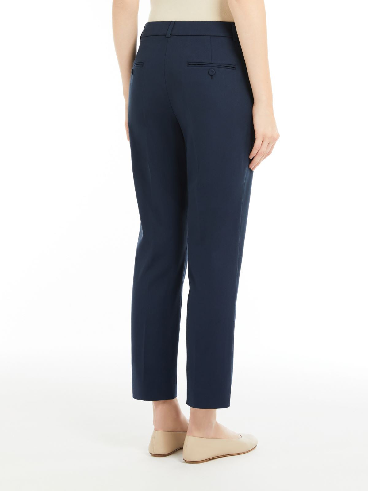Weekend MaxMara Vite Trousers Navy