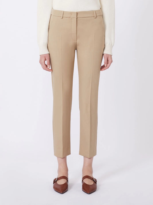 Weekend Maxmara WKDDVITE Cotton Trousers Sand