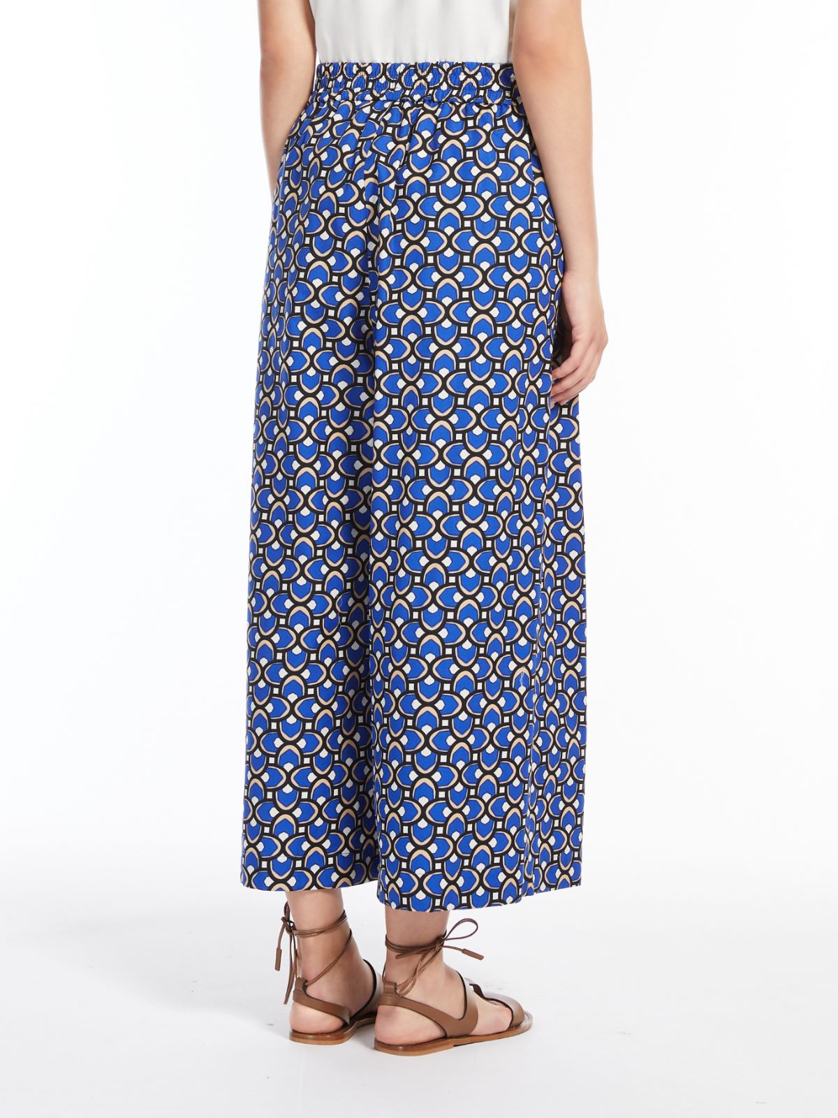 Weekend MaxMara Poplin Trousers. Virgin