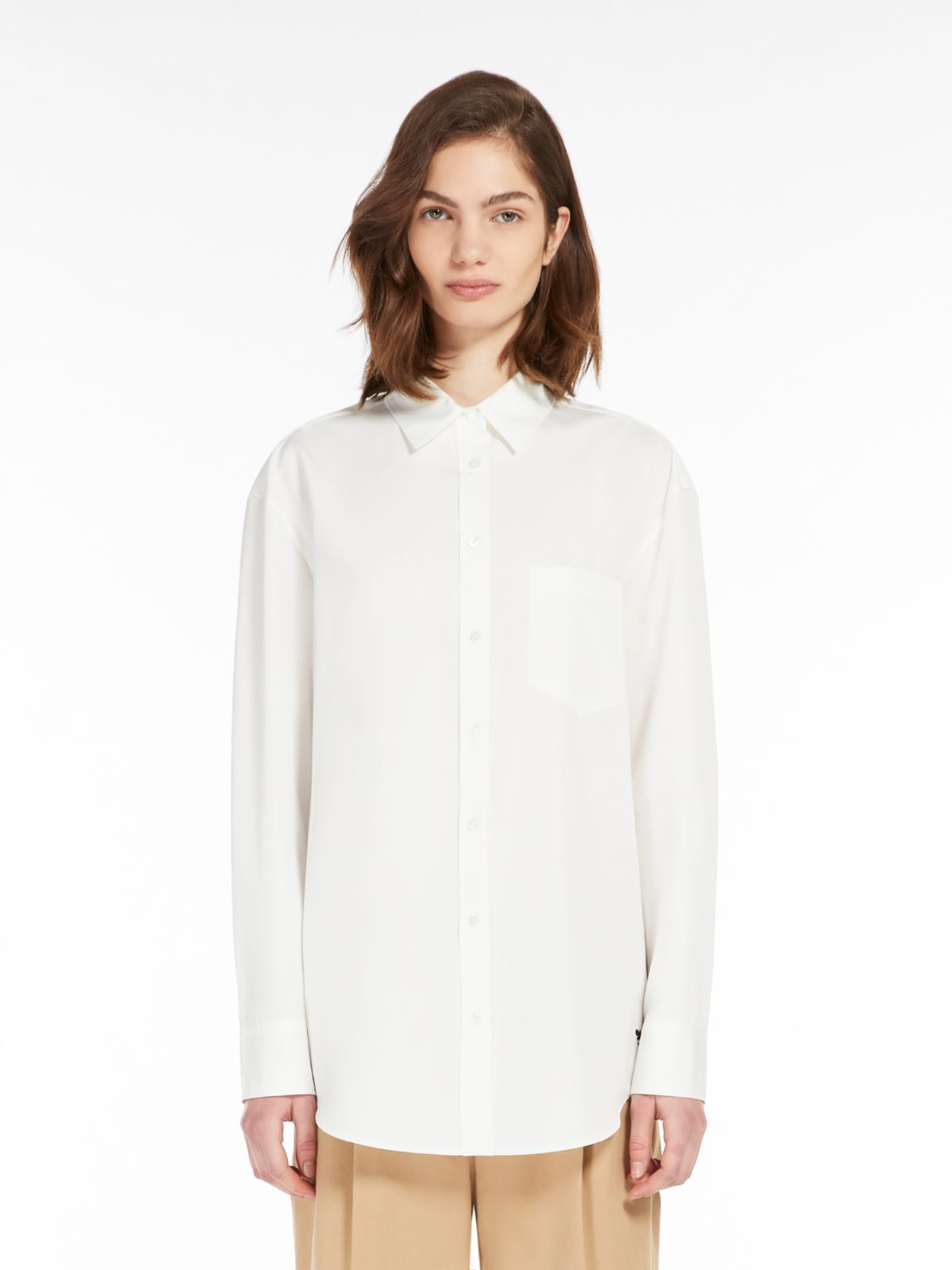 Maxmara Weekend White Cotton Shirt  Alete
