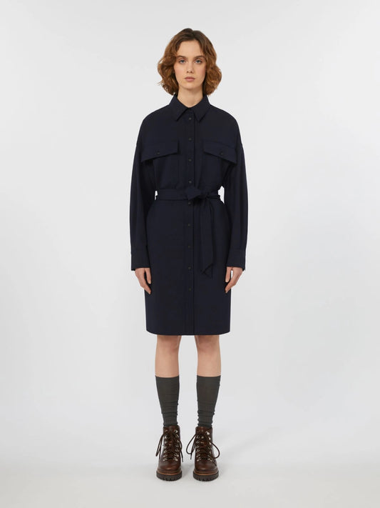 Weekend Maxmara Tiberio Navy Tunic Dress