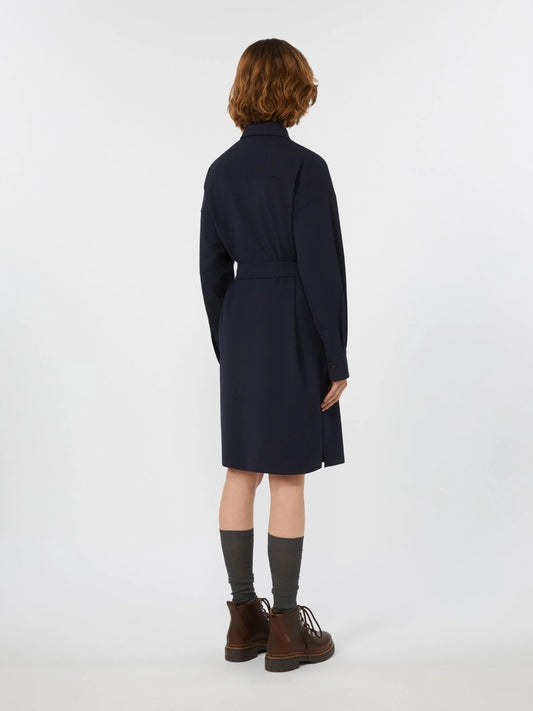 Weekend Maxmara Tiberio Navy Tunic Dress