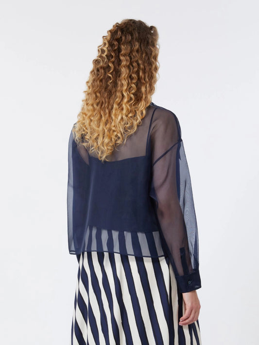Weekend MaxMara Silk Organza Shirt