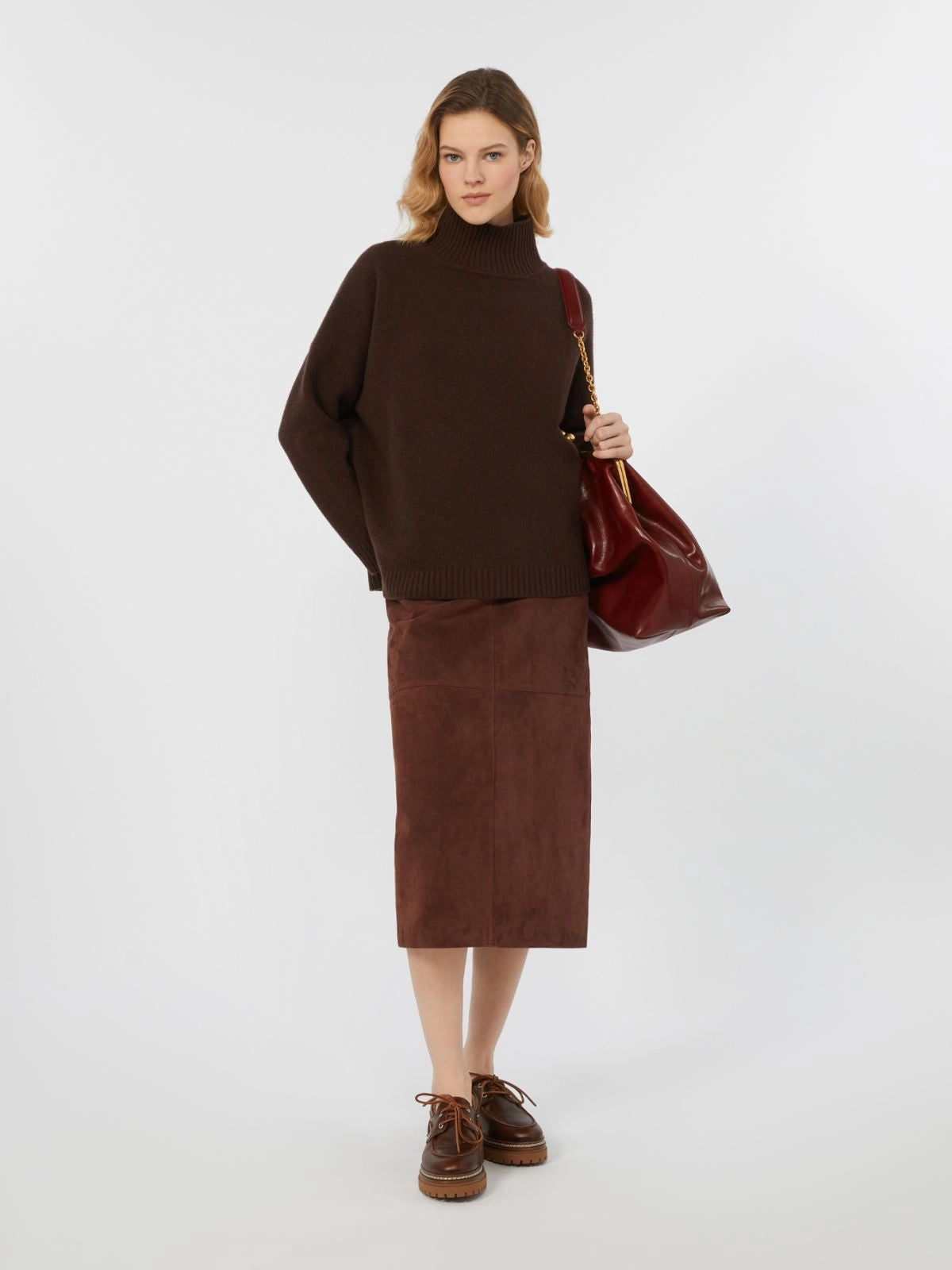 Weekend MaxMara Borgia Chocolate Jumper