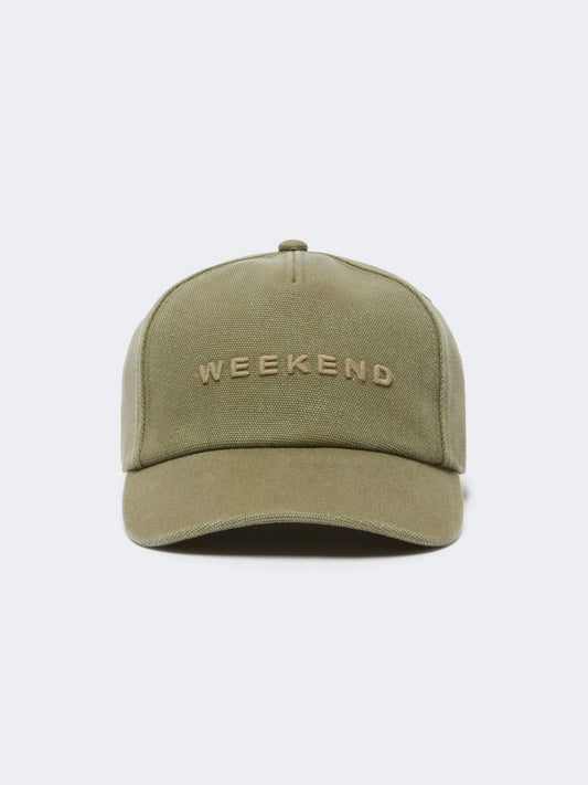 Weekend MaxMara Canvas Baseball Cap