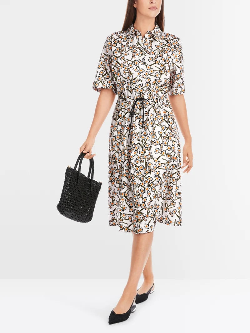 Marc Cain Printed mini shirt dress Item no.: YA 21.10 W16