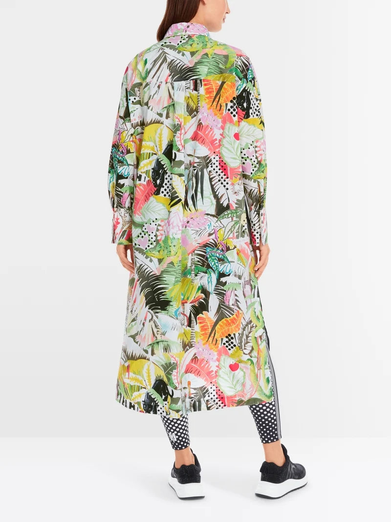 MarcCain Long Jungle print Shirt/dress   YS 21.17 W22