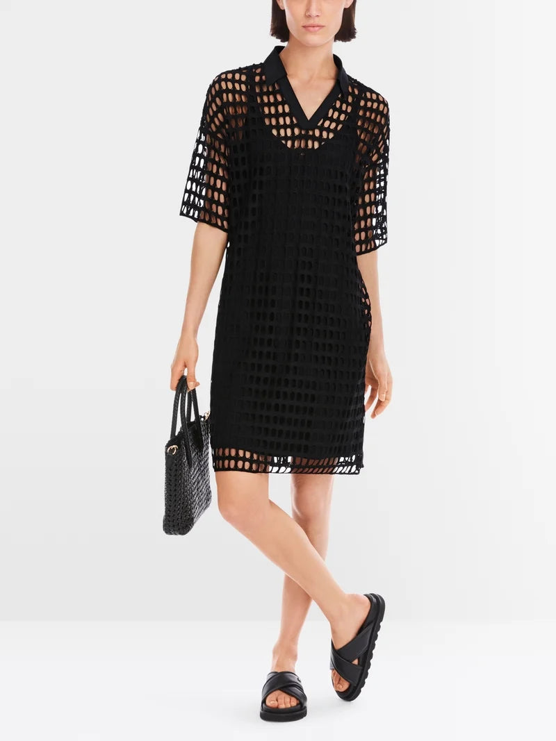 Marc Cain Airy mesh dress Item no.: YS 21.44 J59