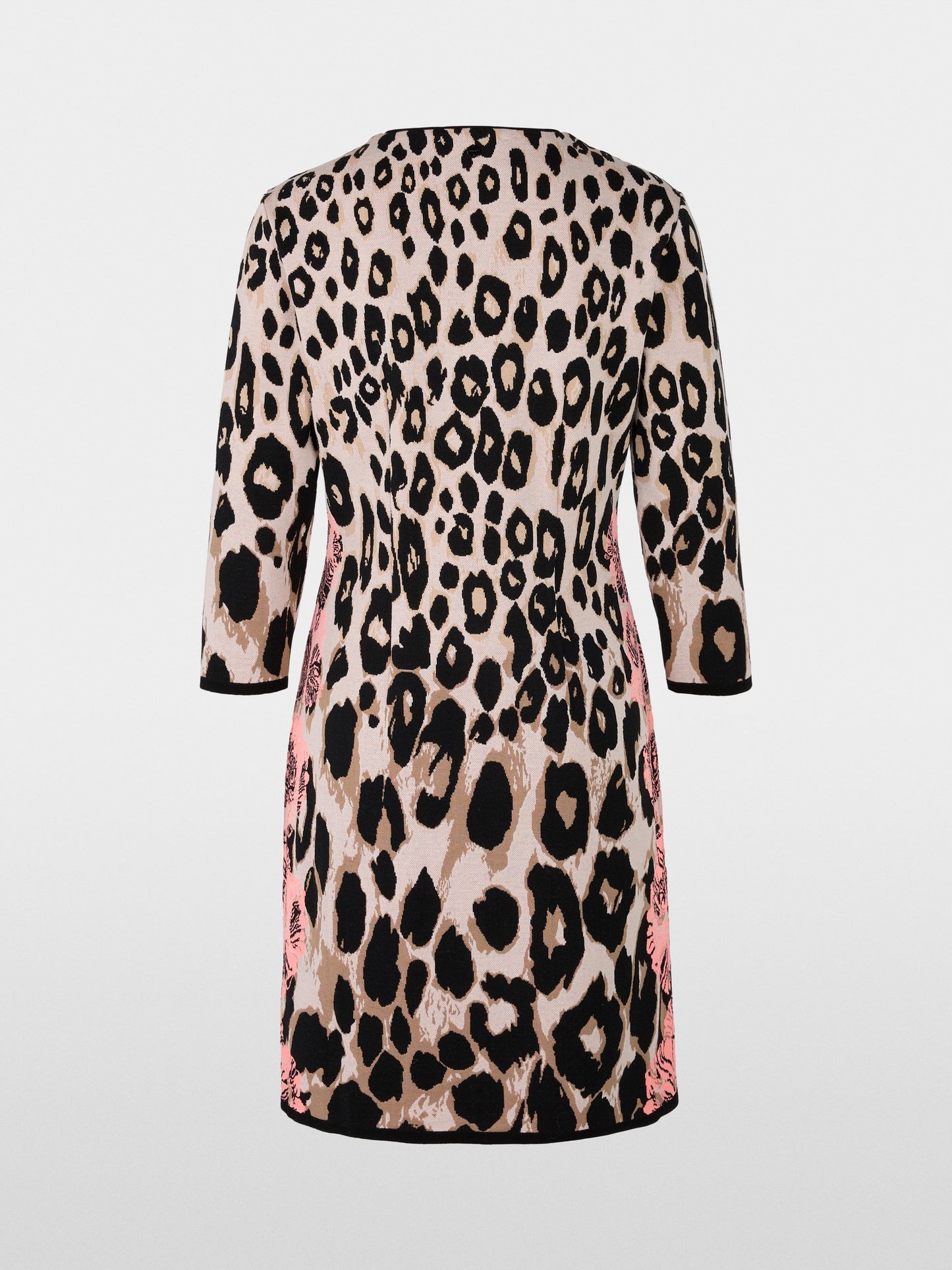 MarcCain Knitted Animal print Dress ZC 21.17 M21