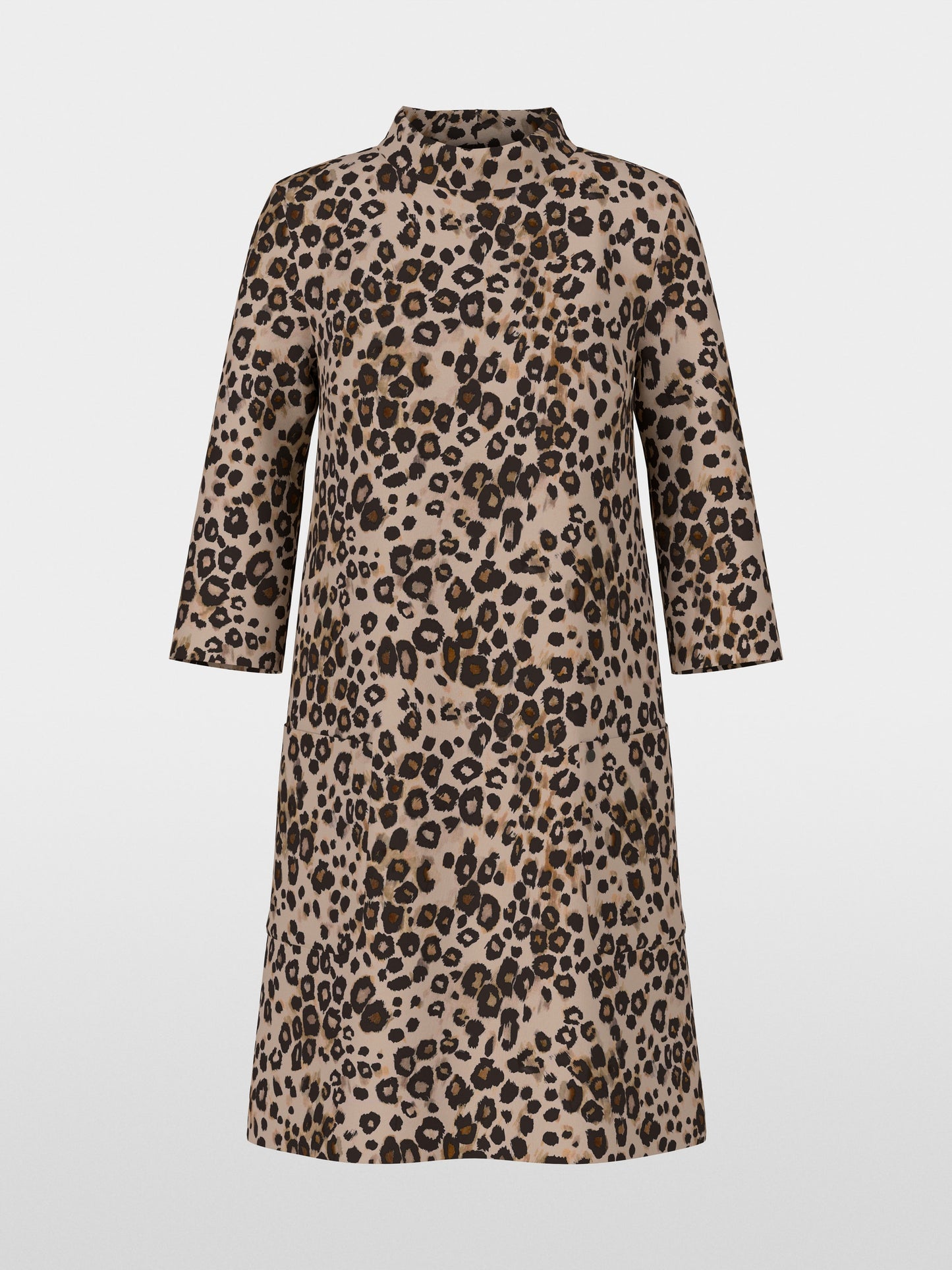 MarcCain Leopard Dress in Scuba Jersey ZC 21.22 J12