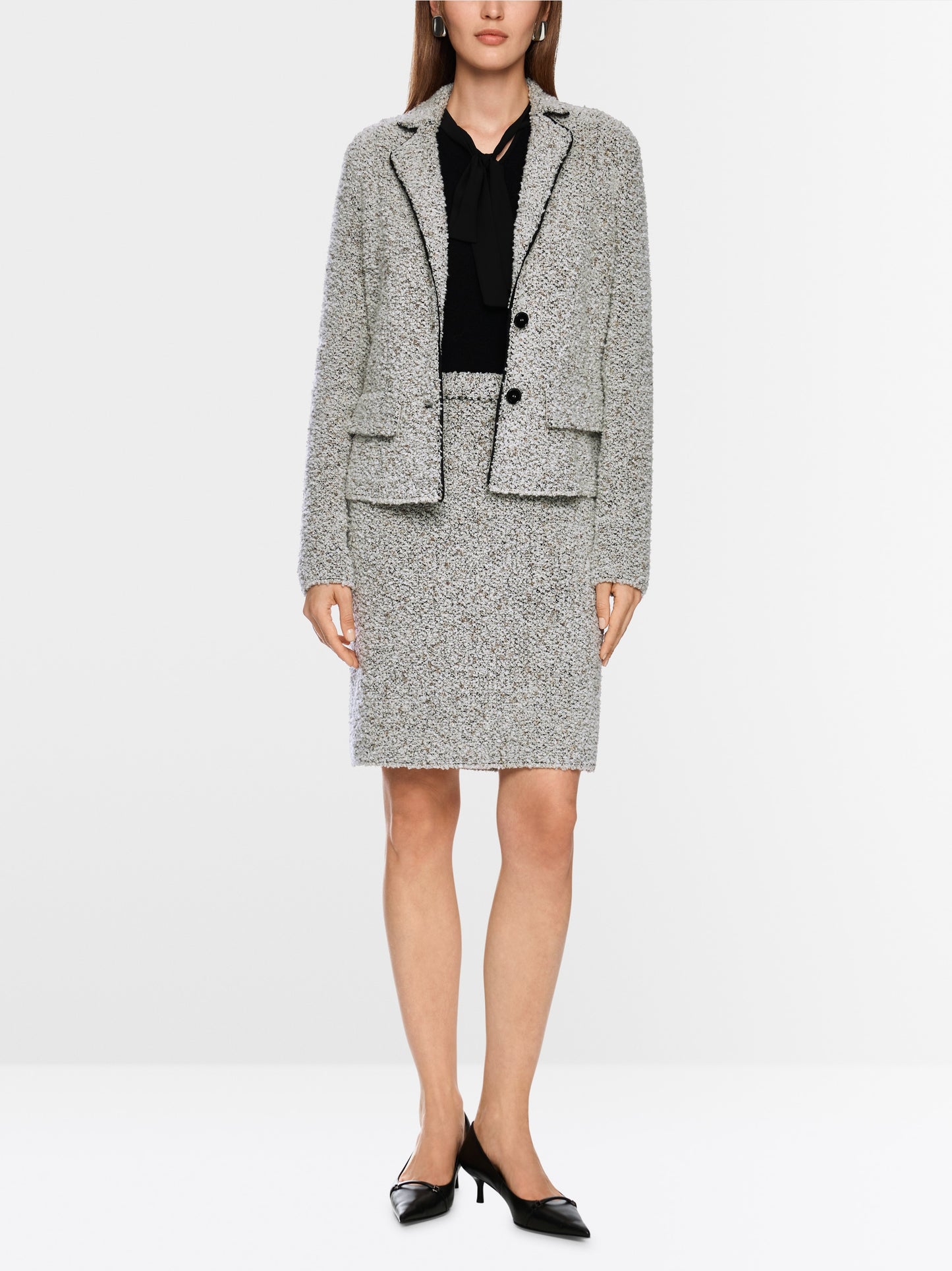 Marc Cain Knitted Boucle Blazer