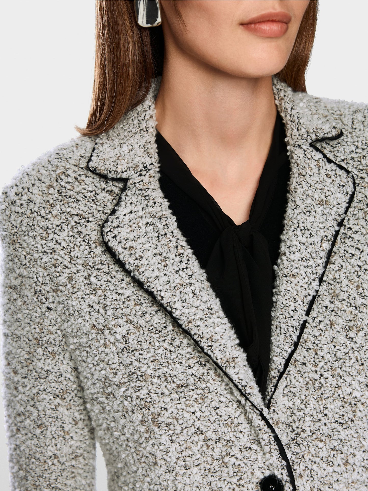 Marc Cain Knitted Boucle Blazer