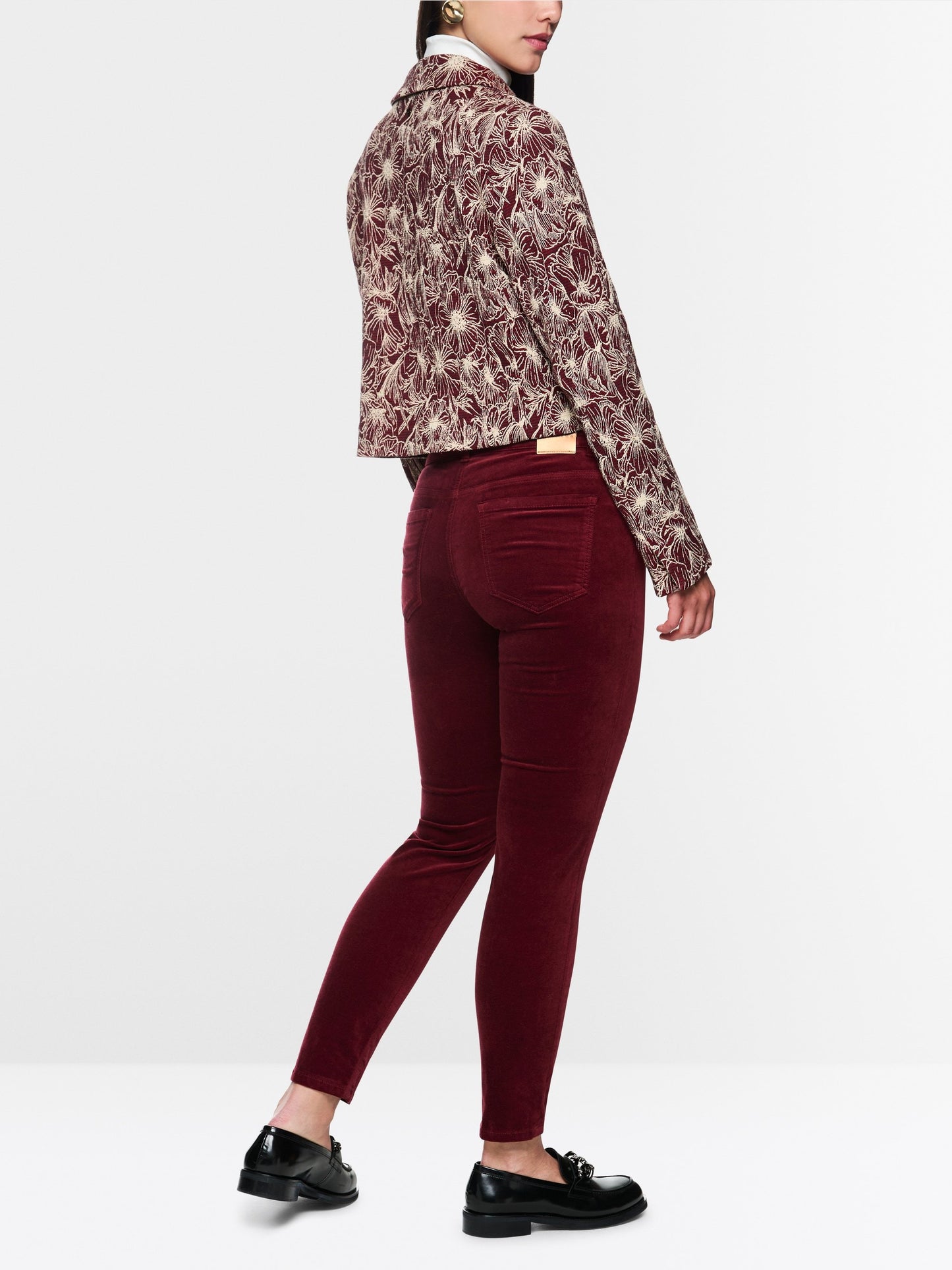 MarcCain SILVI low waist slim fit trousers ZC 81.02 W48