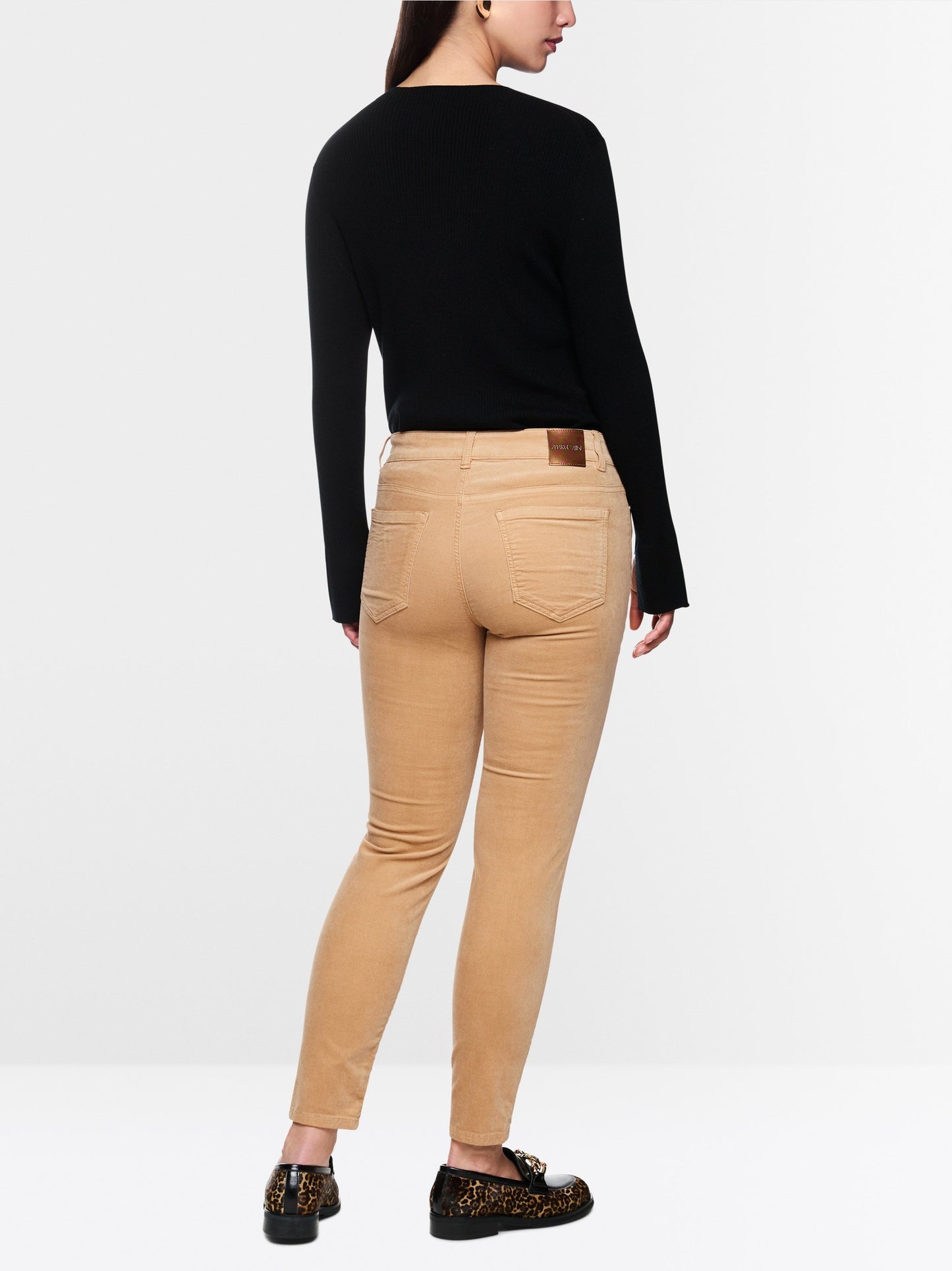 MarcCain SILVI low waist slim fit trousers ZC 81.02 W48