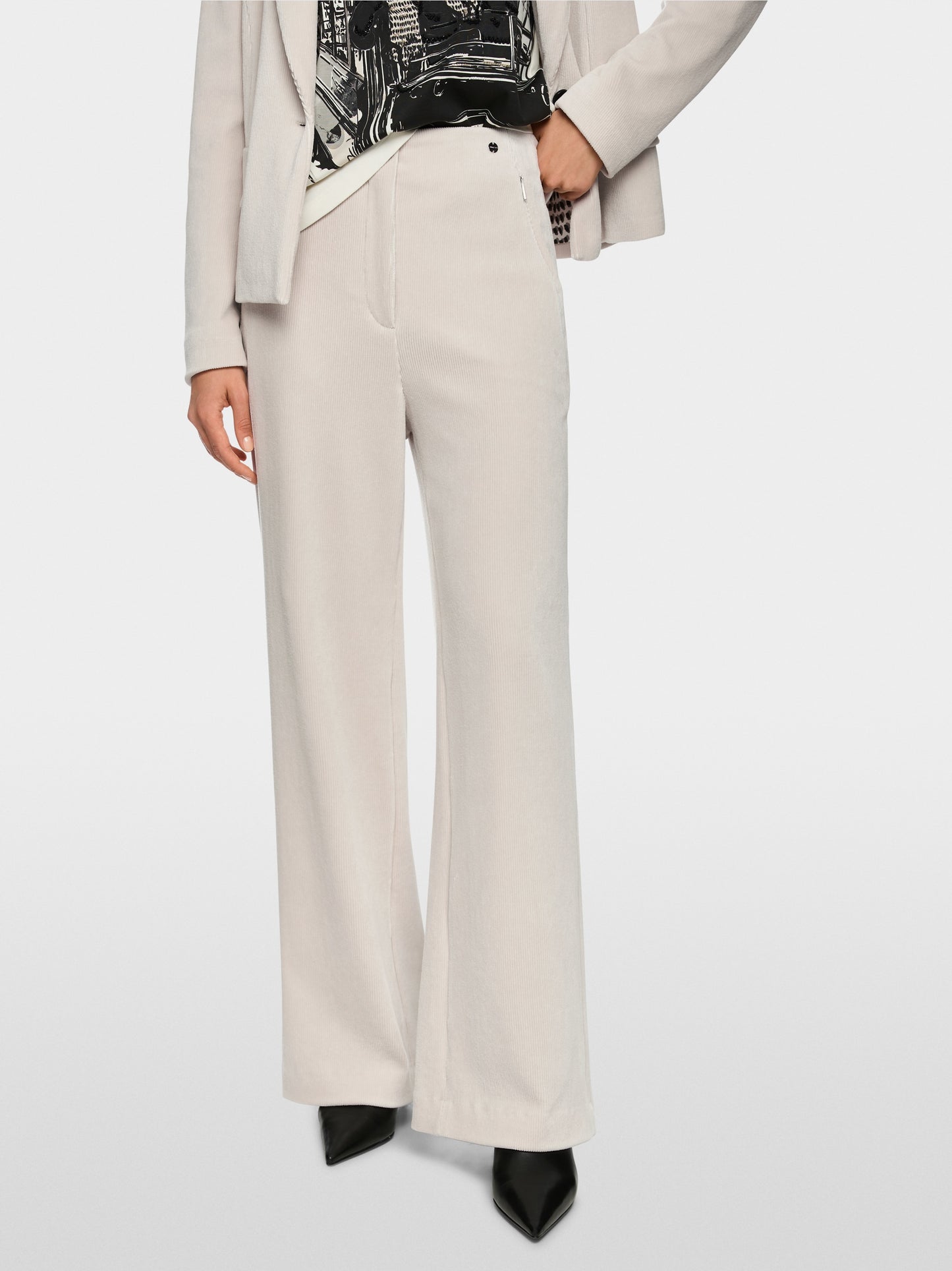 Marc Cain Welkom Wide Corduroy Trousers