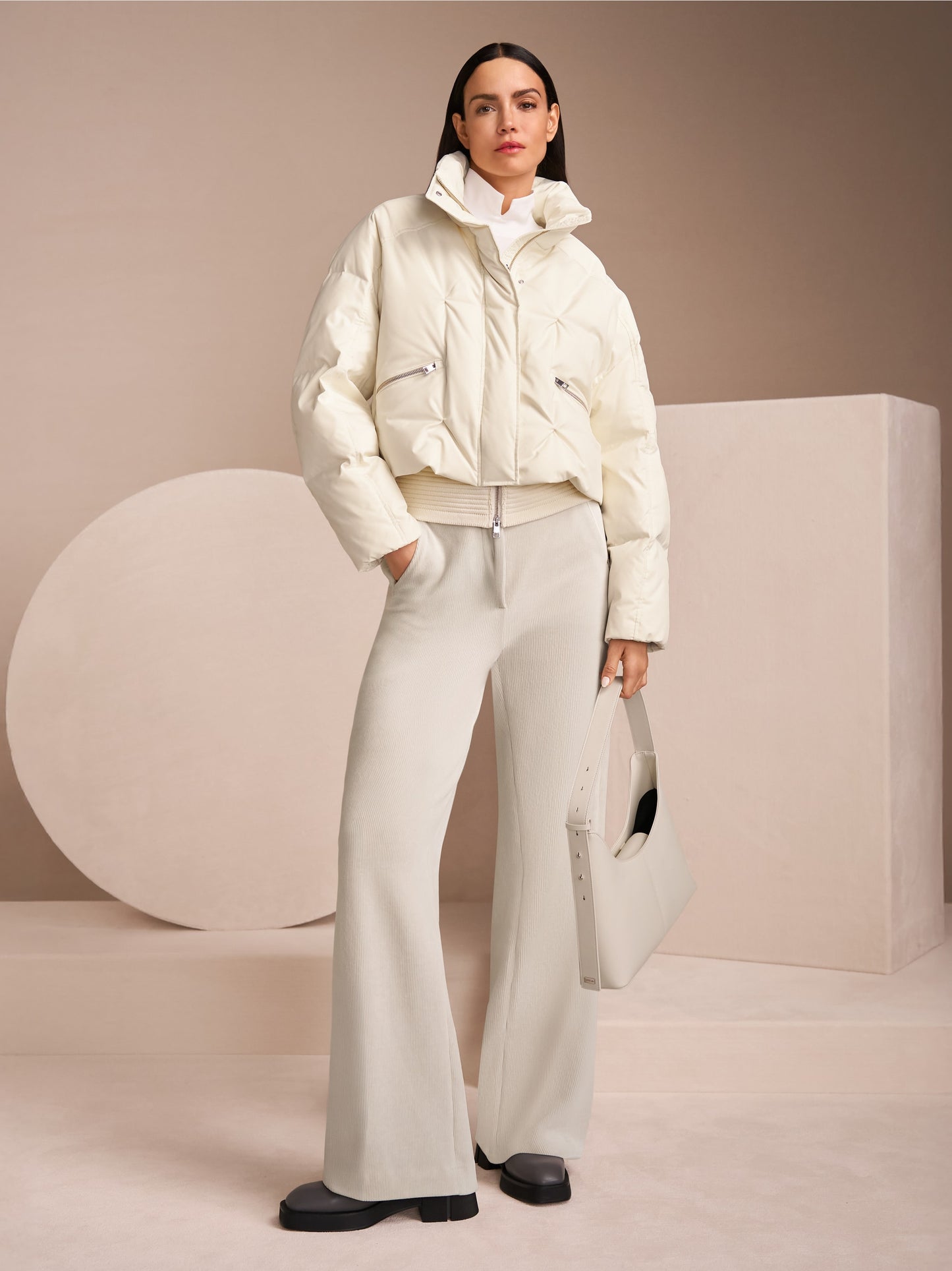 Marc Cain Welkom Wide Corduroy Trousers