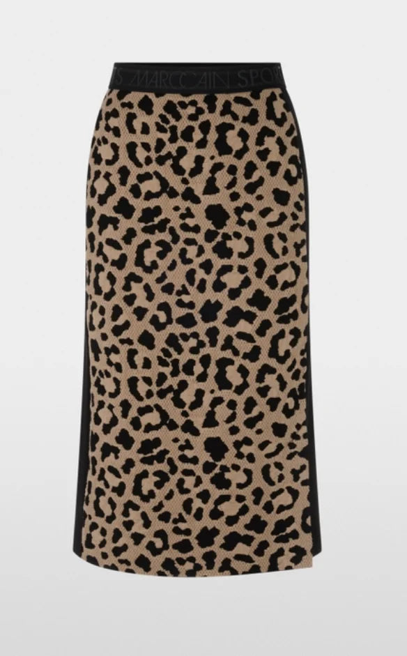 Marc Cain \ ZS 71.15 M34 Skirt Animal Print