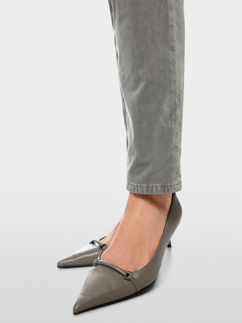 Marc Cain Siena Grey Velvet Trousers ZP 81.31 W70