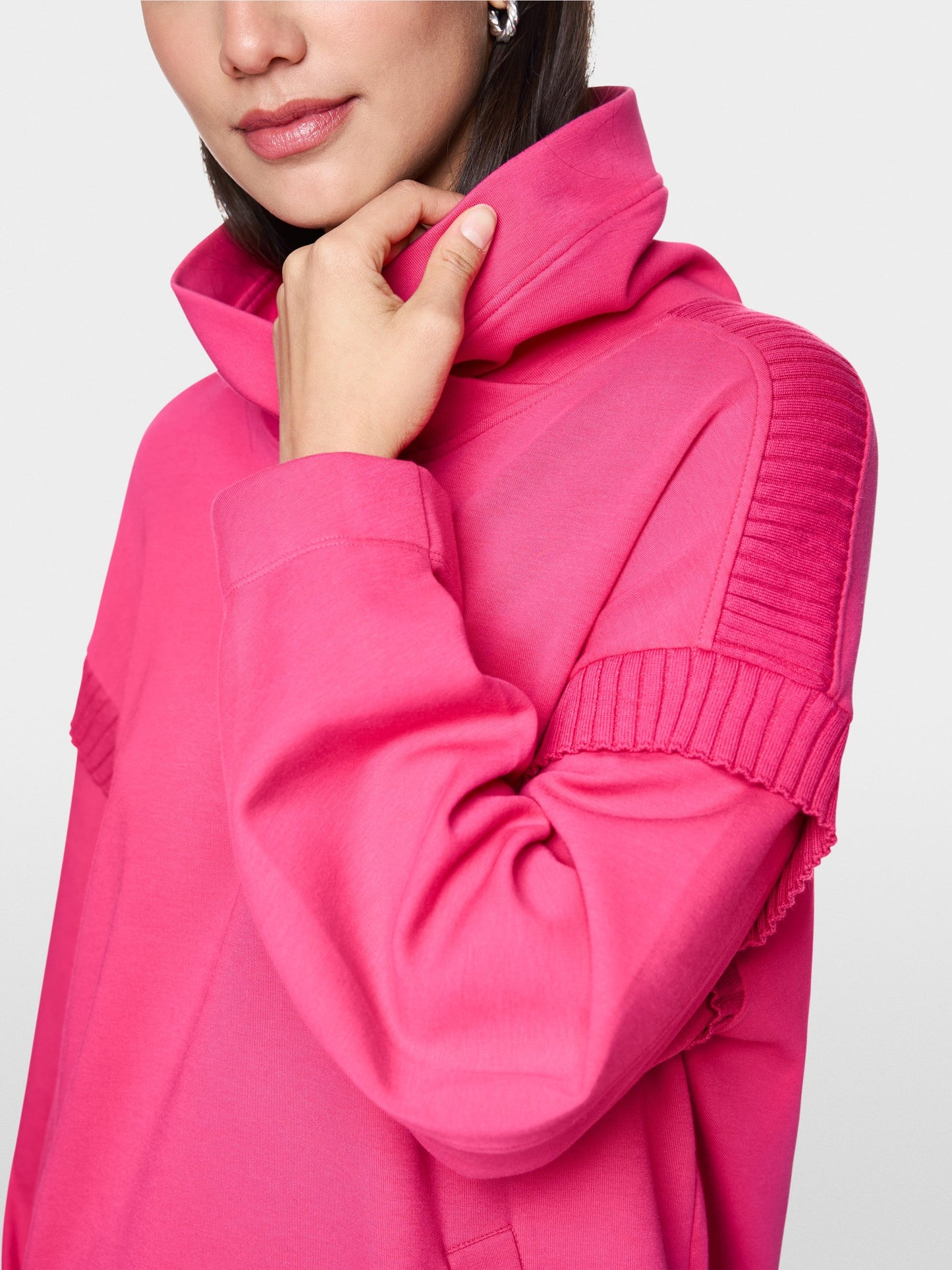 Marccain Fushia  Sweat Dress  ZS 21.16  J09