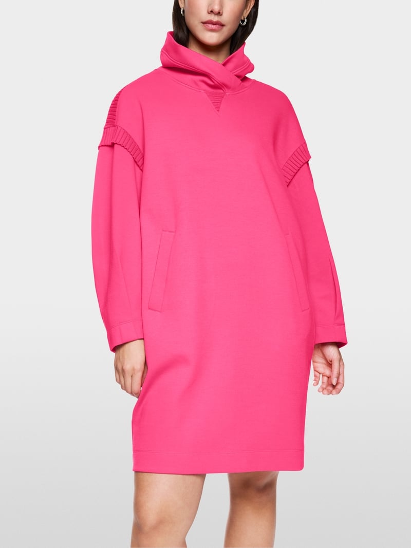 Marccain Fushia  Sweat Dress  ZS 21.16  J09