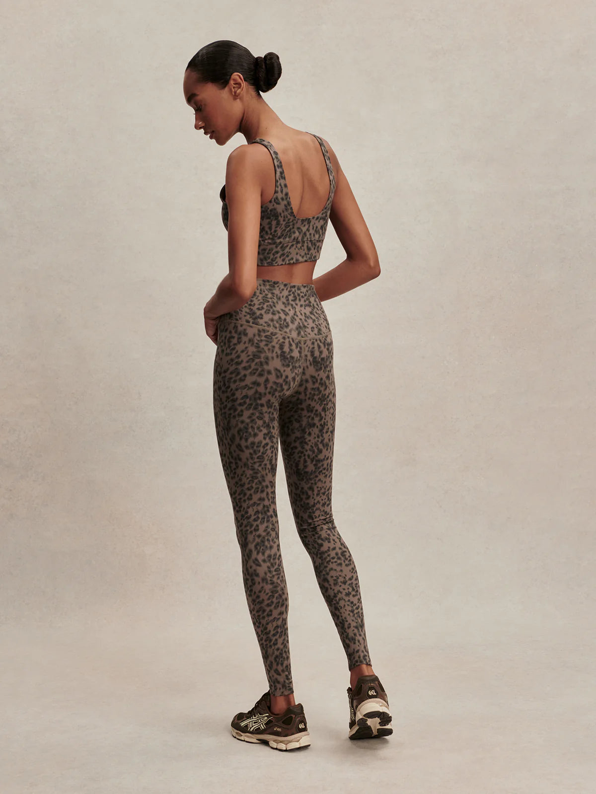Varley FreeSoft High-Rise Leggings in Cheetah
