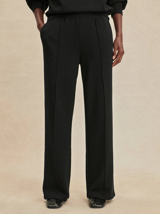 Varley Wide Leg Pant 30  Olive Marl