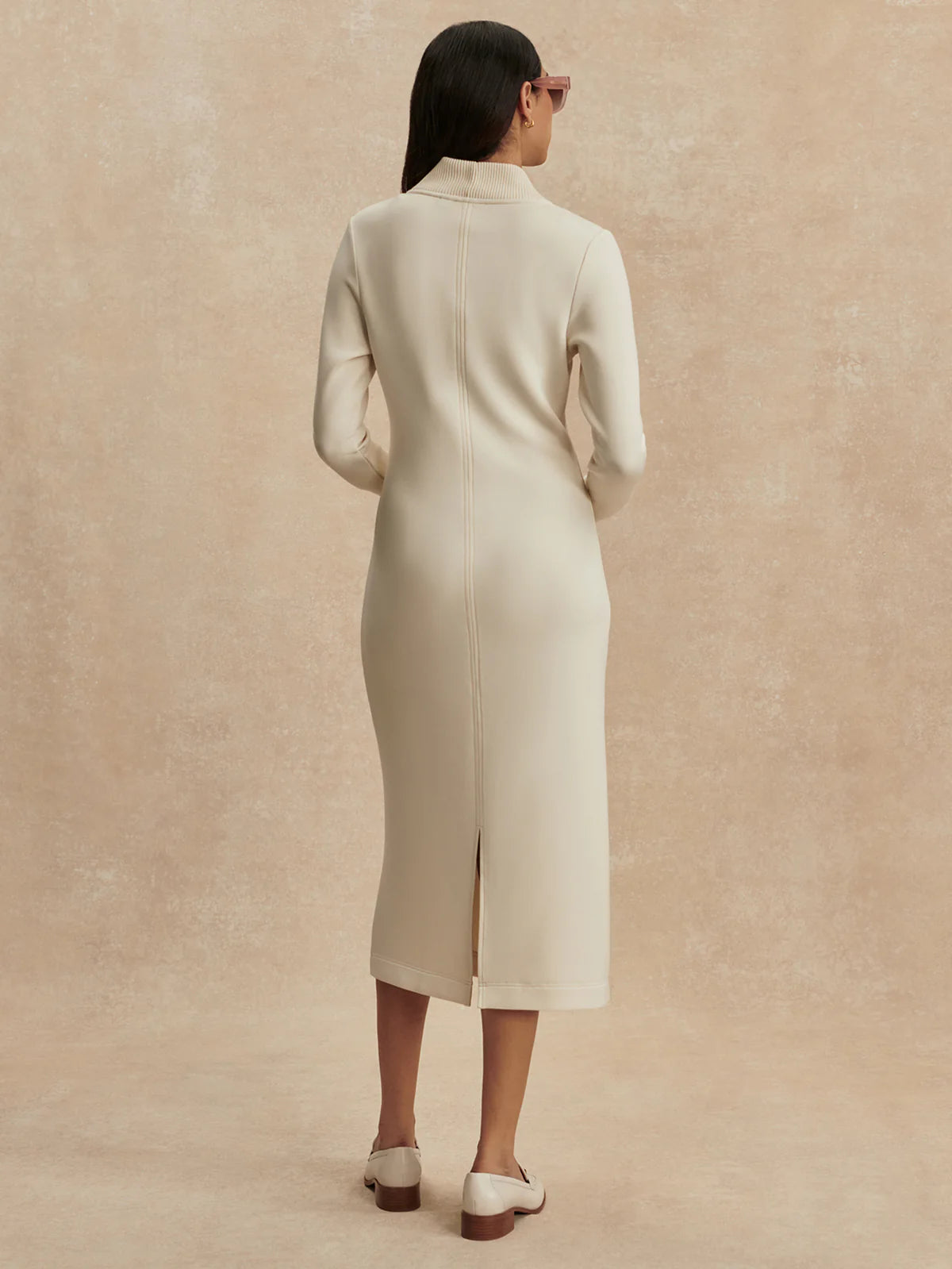 Varley Bree Half-Zip Dress