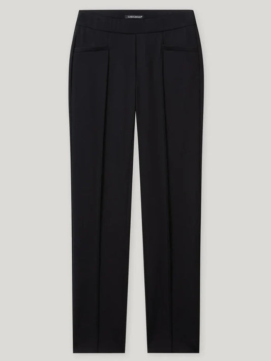 Luisa Cerano Black Punto-Milano Trousers  628841/3786