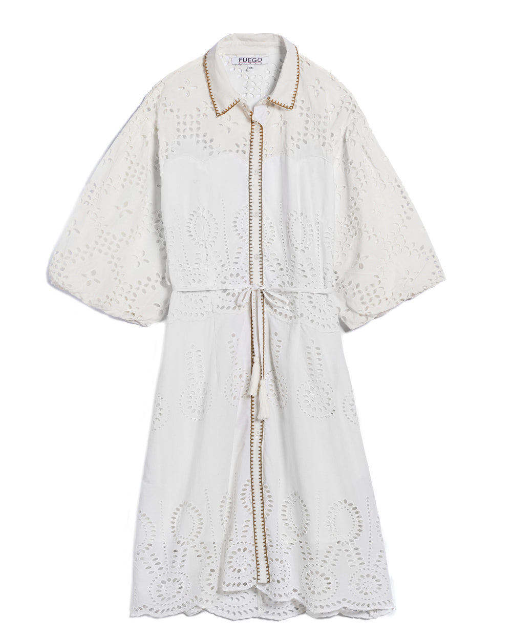 Fuego Embroidery Dress