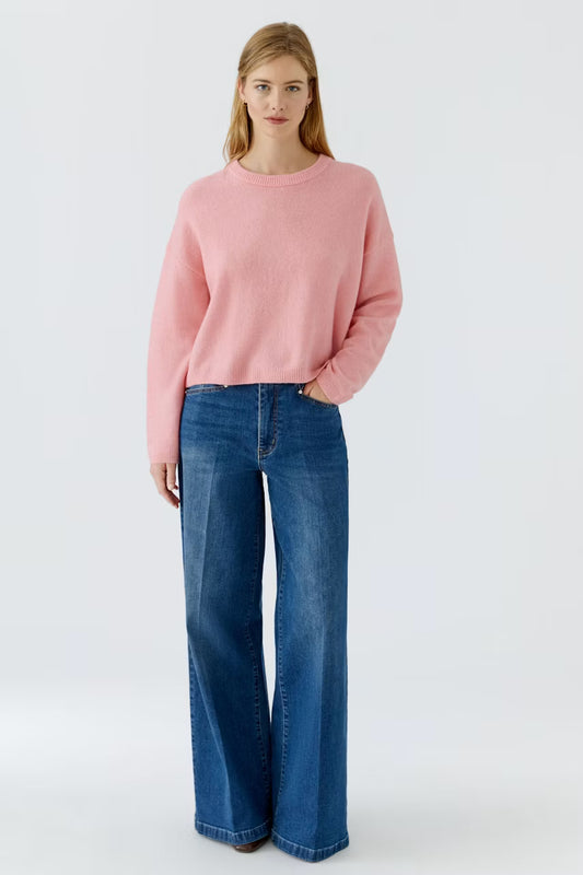 Oui  Pullover  97976  Col  3204  Rose