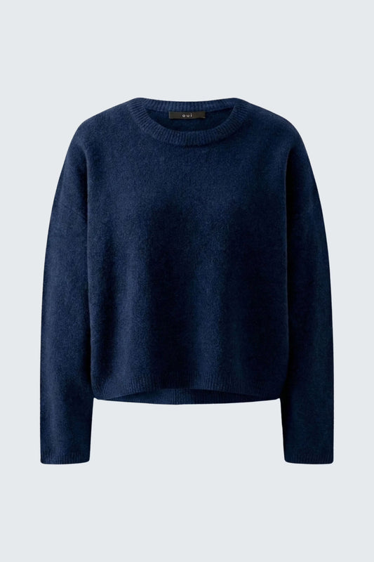 Oui Pullover  97976 Col Dark Blue 5742