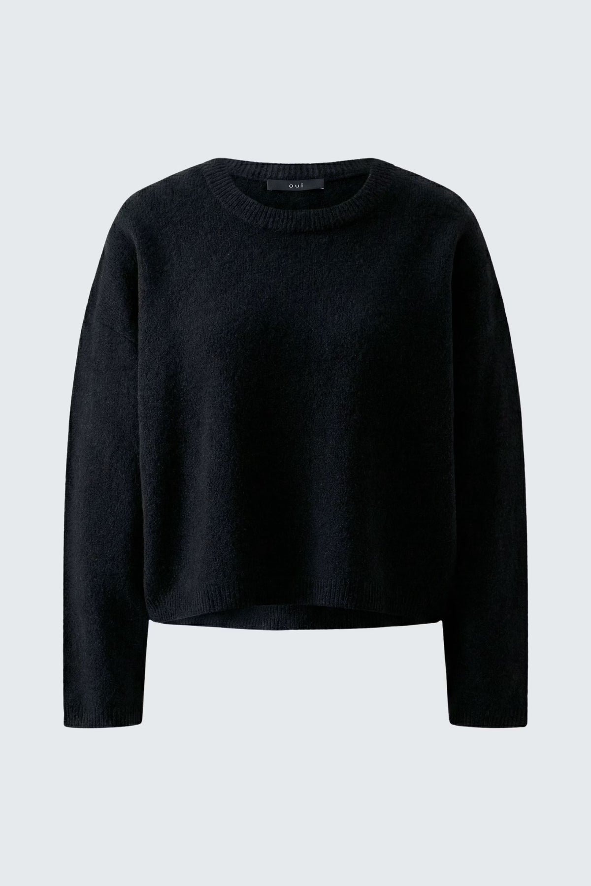 Oui  Pullover  97976  col Black