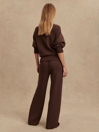 Varley Wide Leg Pant 30 - Coffee Bean
