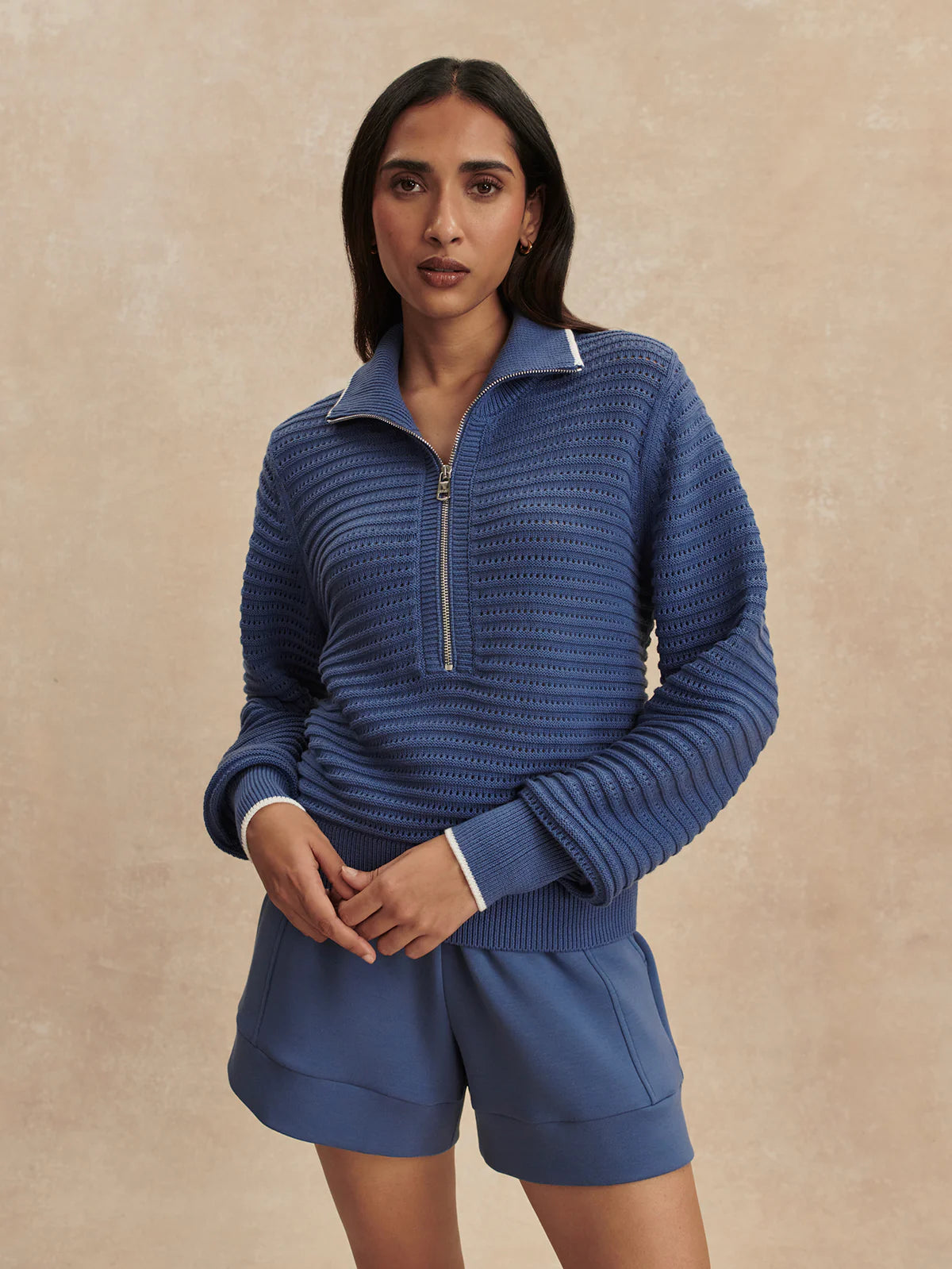 Varley Morwenna Half-zip Jumper