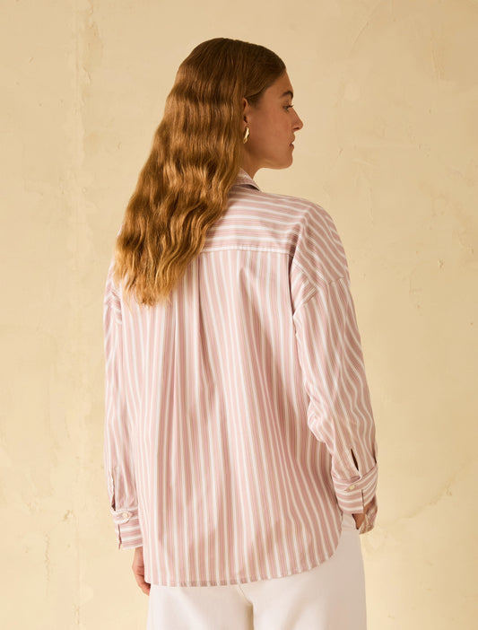 Penny Black Loose Fitting Poplin Shirt  Margaret