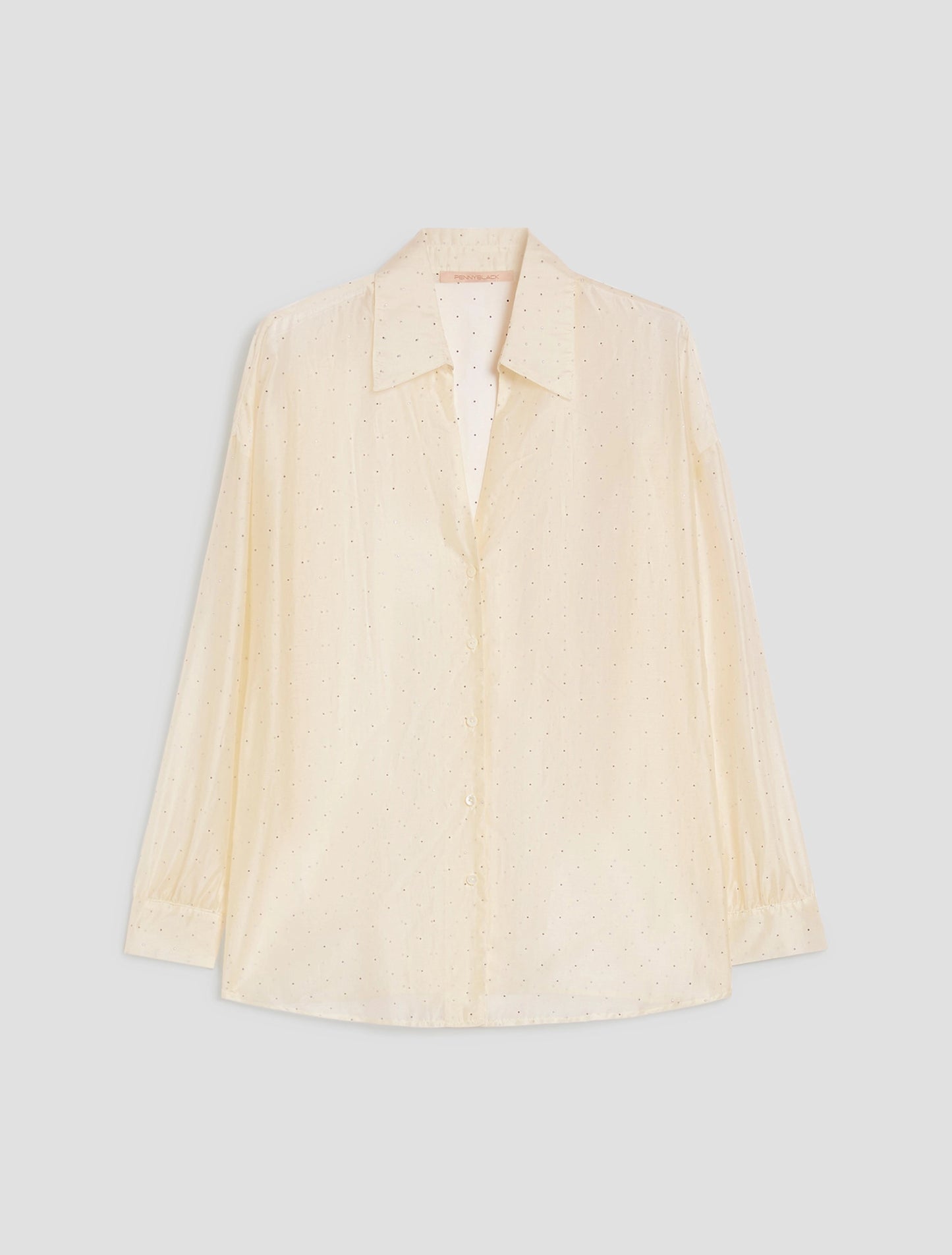 Penny Black Voile Shirt with Rhinestones  PBPGIOSTRA