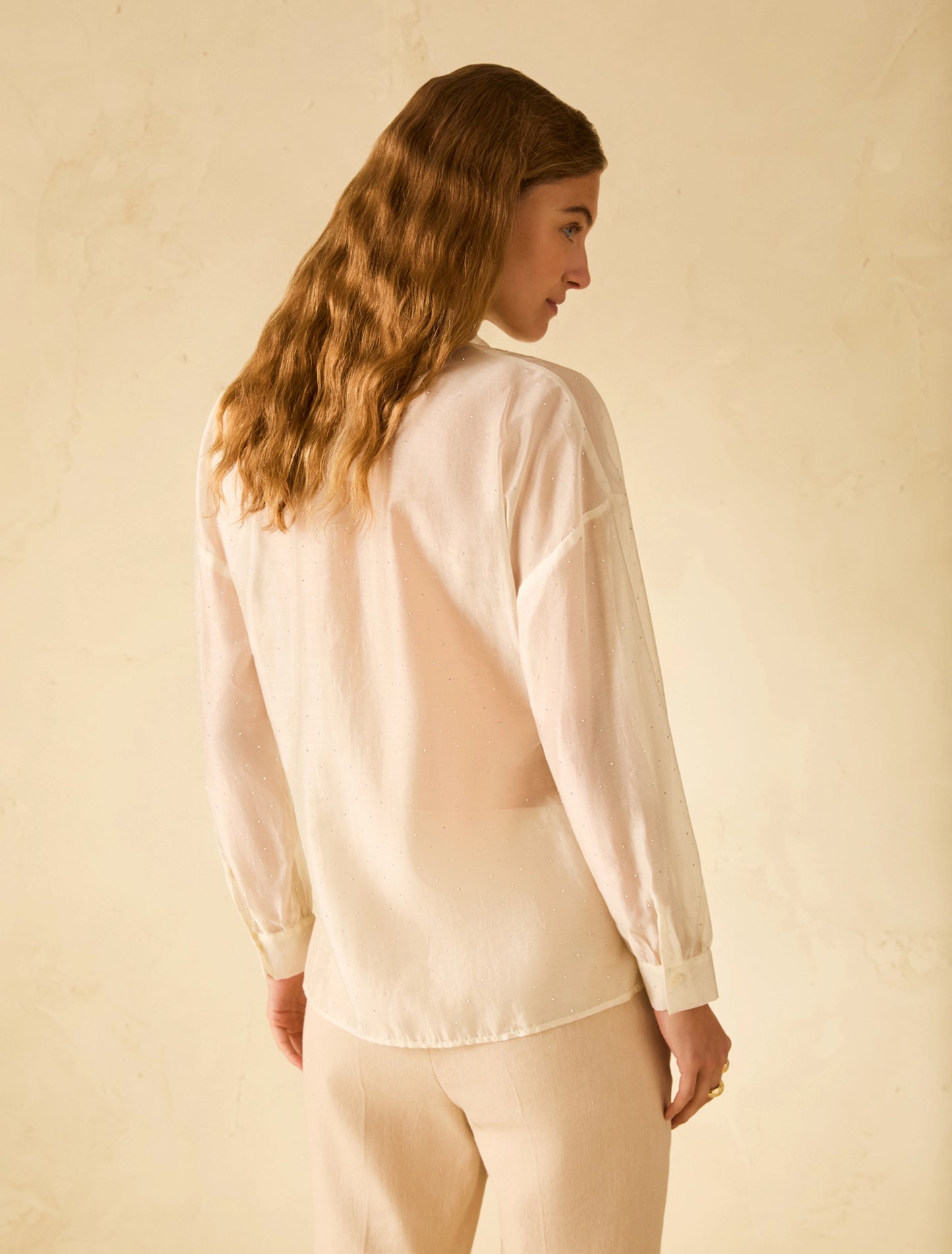 Penny Black Voile Shirt with Rhinestones  PBPGIOSTRA