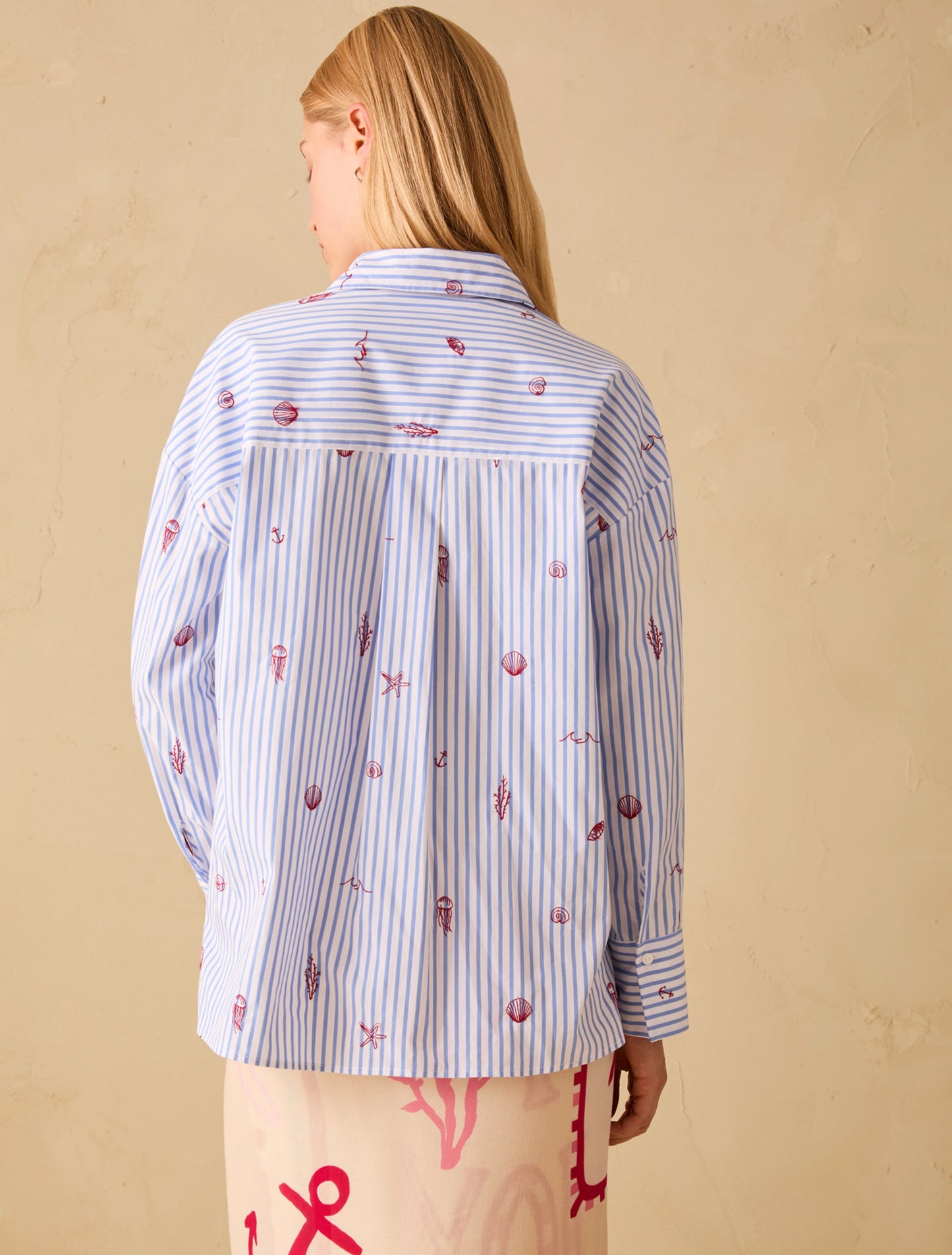 Penny Black Poplin Shirt with Embroidery  Bricetta