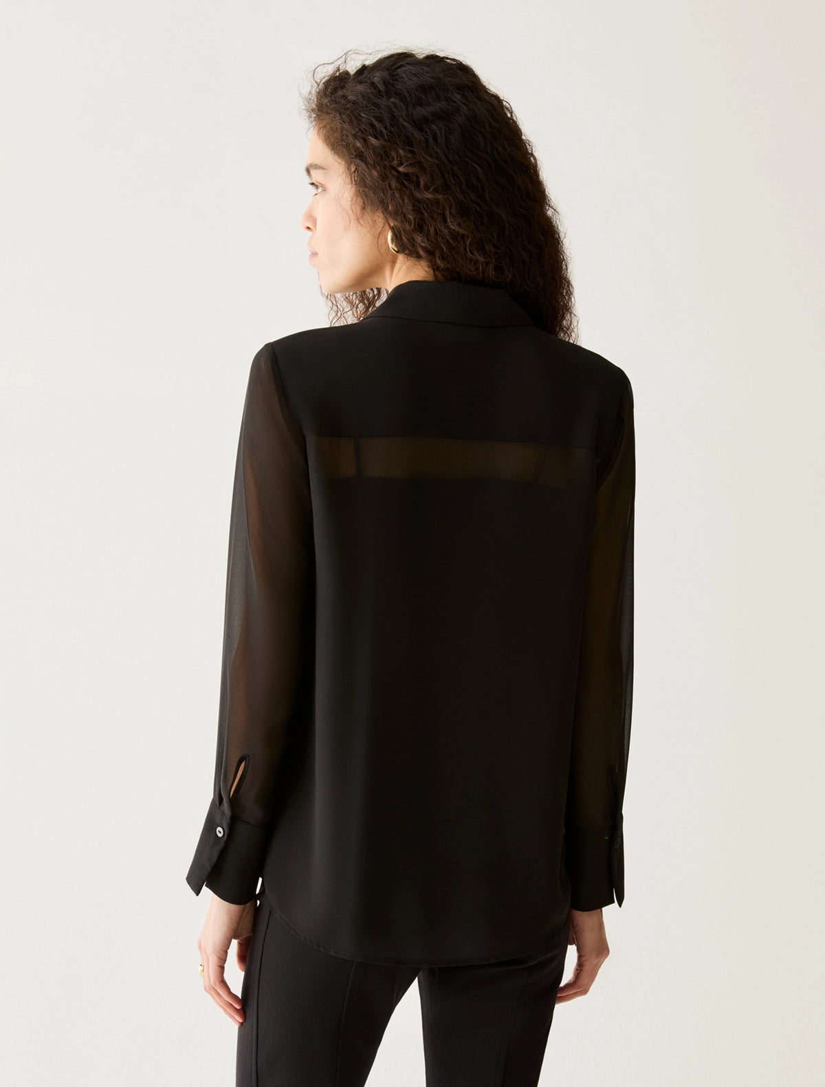 PennyBlack Sequin Chiffon Blouse    PBPAQUILA