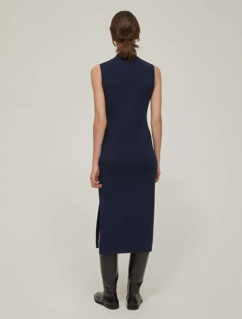 Pennyblack  Knit dresswith micro stud detail  Navy  Bolobi