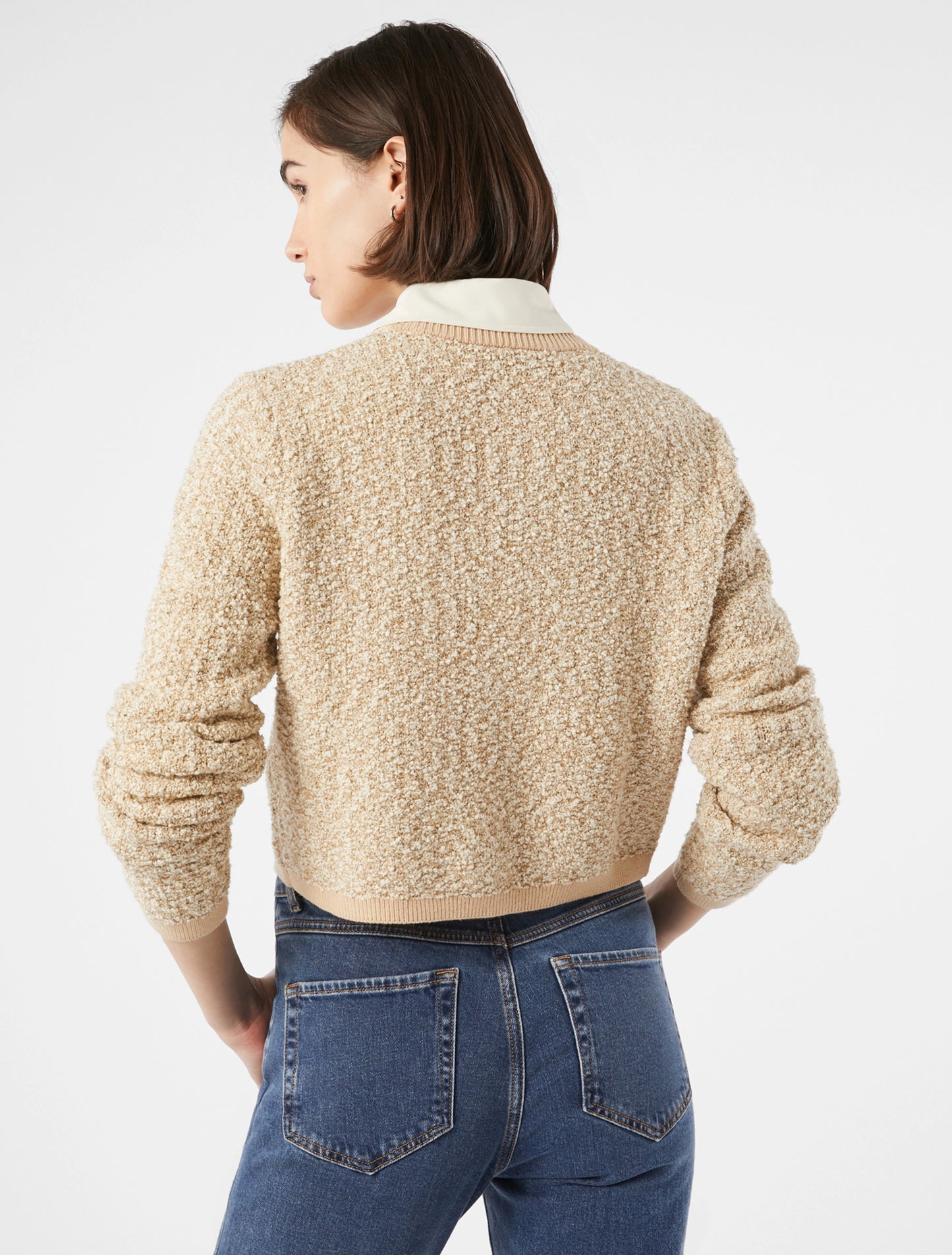 Penny Black Nicolas Cardigan in Sand
