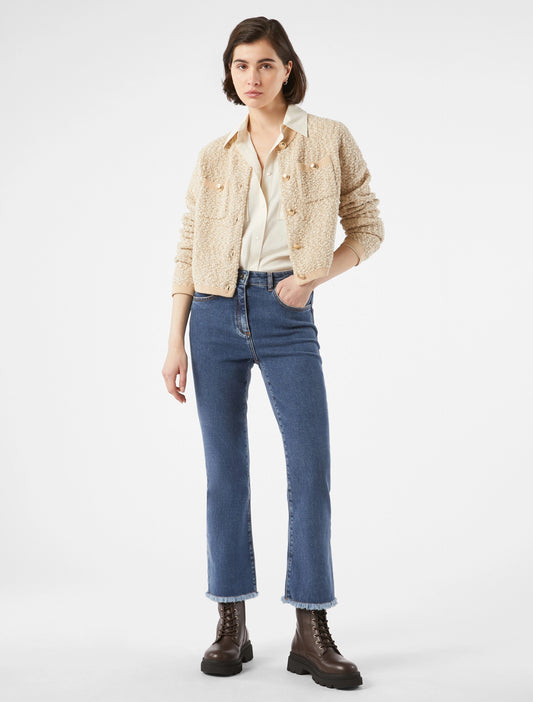 Penny Black Nicolas Cardigan in Sand