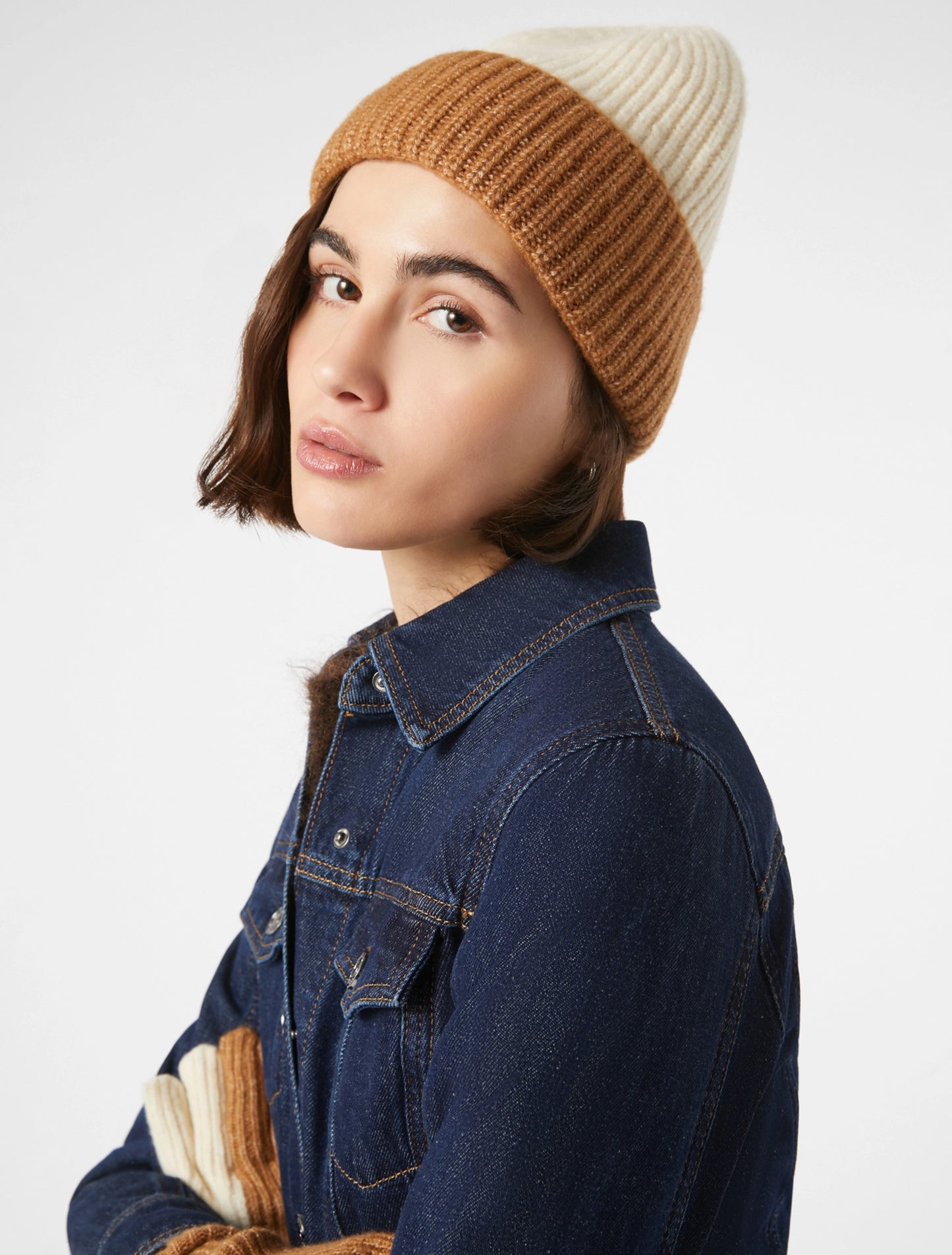 Penny Black Knitted Beanie Hat