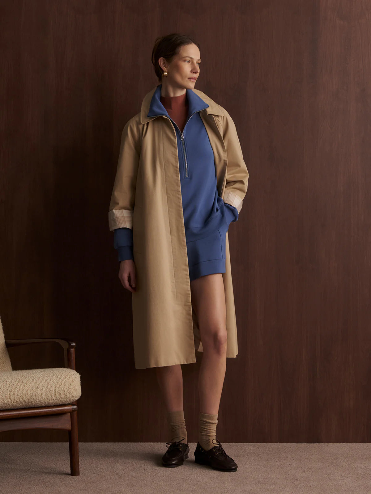 Varley Selene Half-Zip Sweater