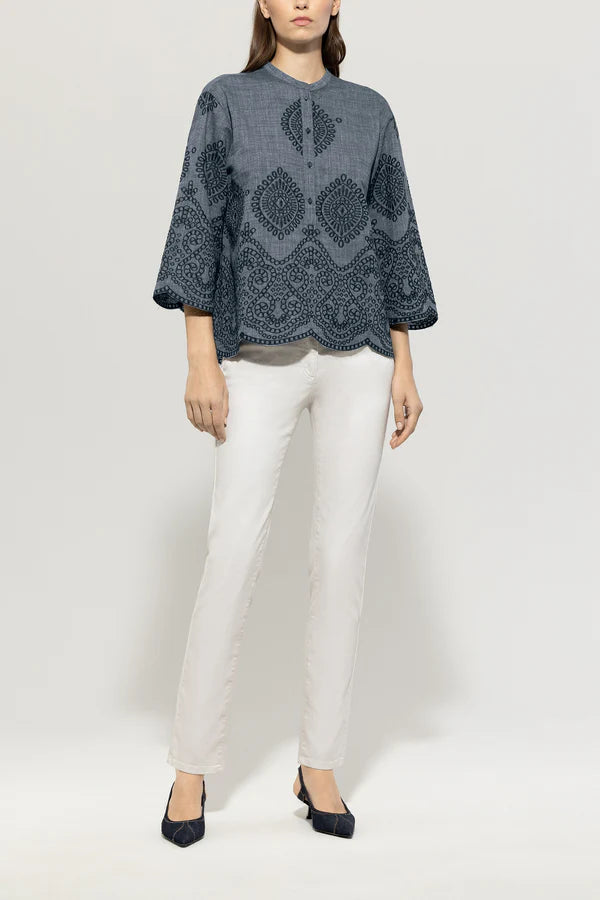 Luisa Cerano Denim Tunic