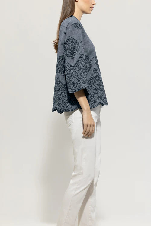 Luisa Cerano Denim Tunic