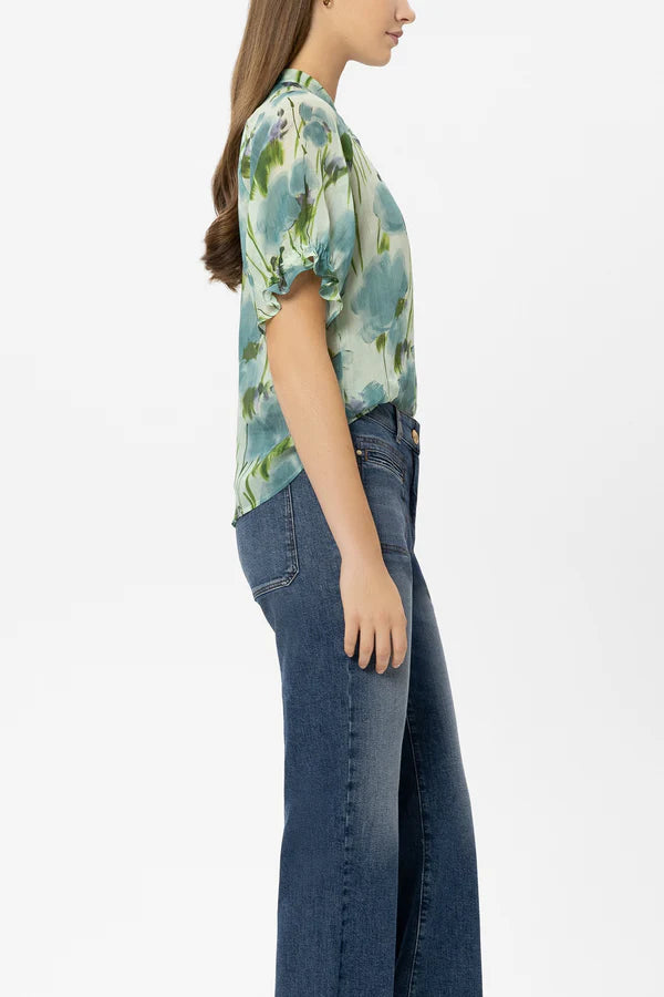 Luisa Cerano Ramie Blouse