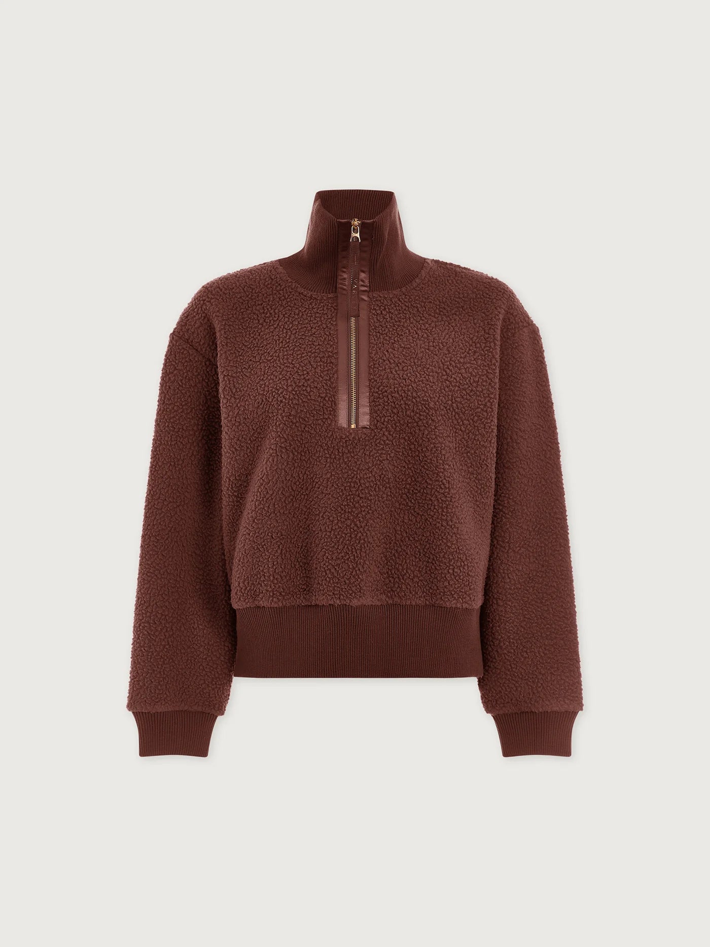 Varley Roselle Half Zip Fleece  Deep Mahogany