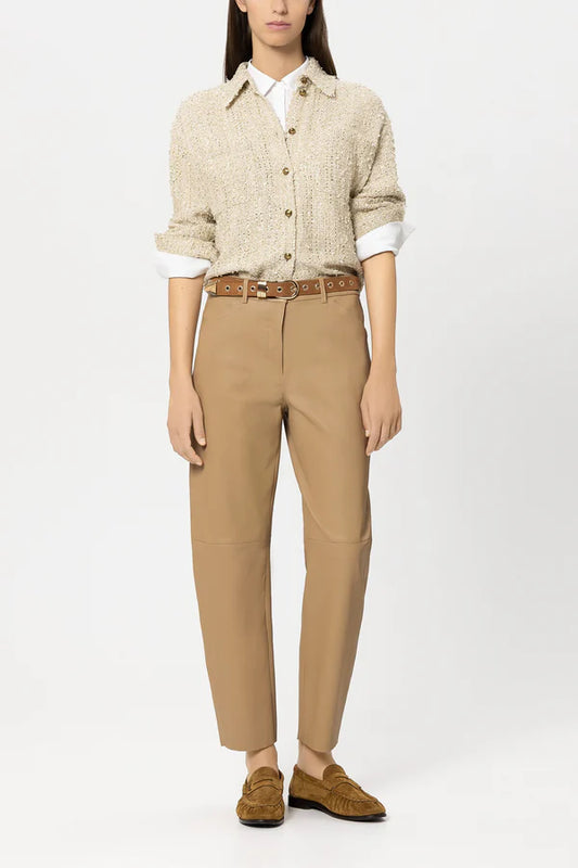 Luisa Cerano Tweed-Shirt Jacket