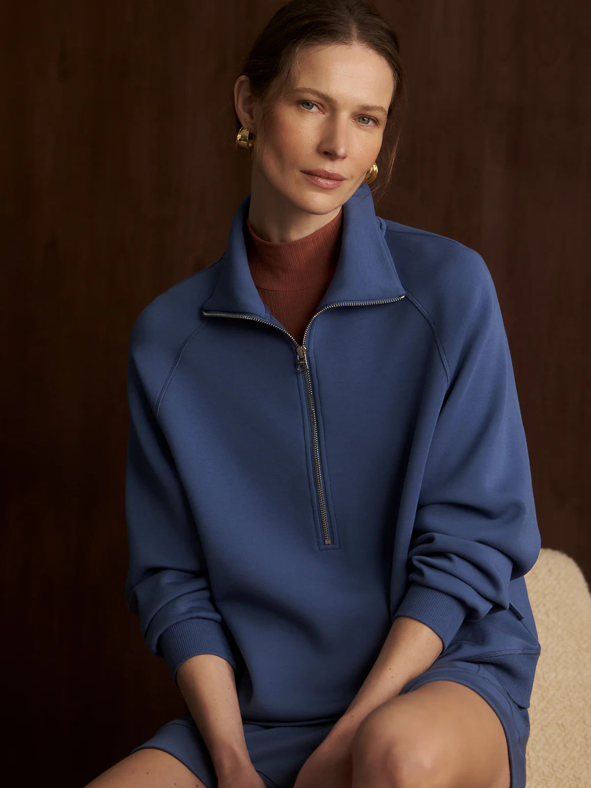 Varley Selene Half-Zip Sweater